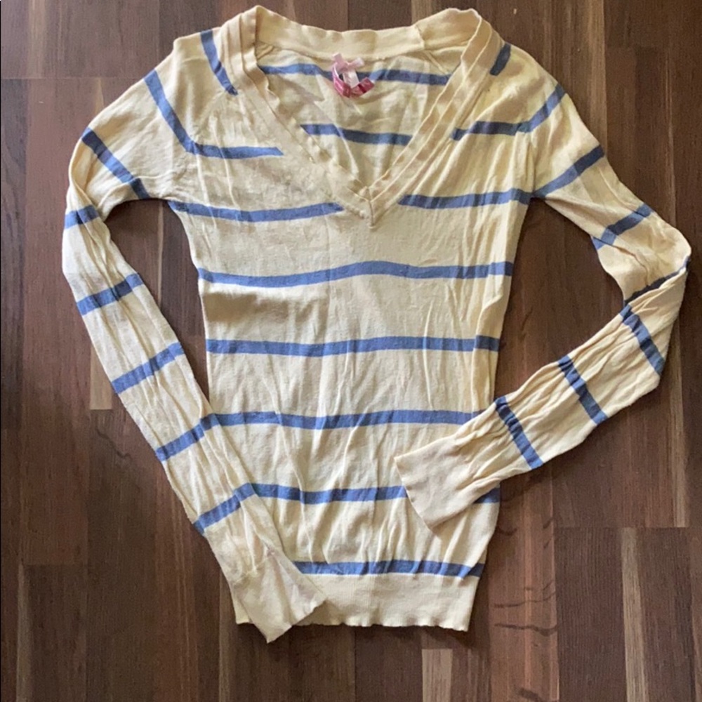 Striped long sleeve shirt